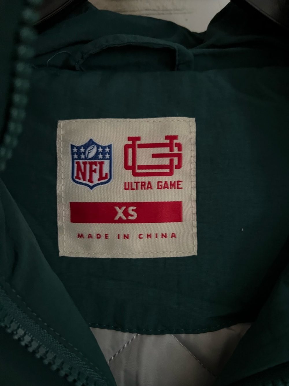 NFL Philadelphia Eagles Pullover Sideline Jacket - Picture 3 of 4